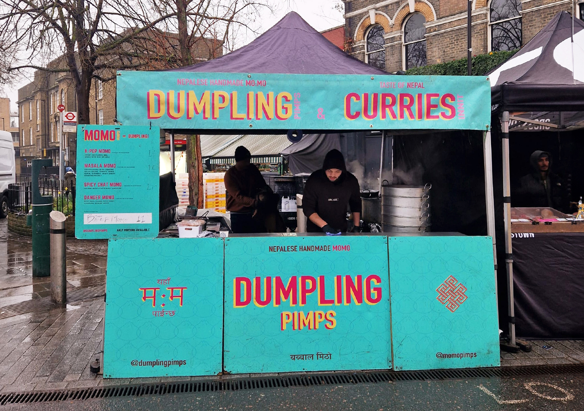 Dumpling Pimps street food